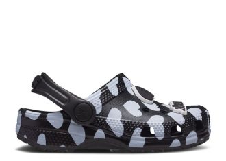 Awake NY x Classic Clog Kids “Home Is Where The Heart Is – Black”