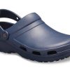 Crocs 2 Flat Deep Blue Sandals 205619-410