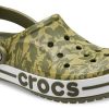 Crocs 4 Printing Camouflage Green Unisex Sandals 206232-354