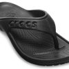 Crocs Baya Flat Flip-Flops Black 11999-001