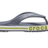 Crocs Bayaband Flip Non-Slip Wear-Resistant Casual Gray Green Slippers “Grey Green” 205393-0A3