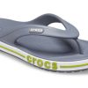 Crocs Bayaband Flip Non-Slip Wear-Resistant Casual Gray Green Slippers “Grey Green” 205393-0A3