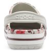 Crocs Bayaband Printed Classic Clogs “White Brown Red” 205840-1CD