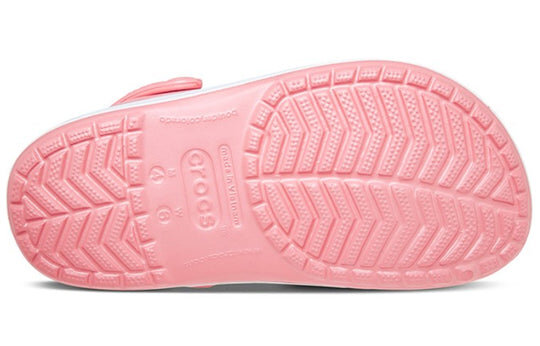 Crocs Beach Sandals Pink White Unisex “Pink White” 11016-7H5 Crocs Beach Sandals Pink White Unisex “Pink White” 11016-7H5