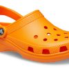 Crocs Beach Unisex Bright Orange Sandals 10001-83A