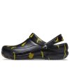 Crocs Bistro Graphic Clogs “Black Yellow” 204044-064