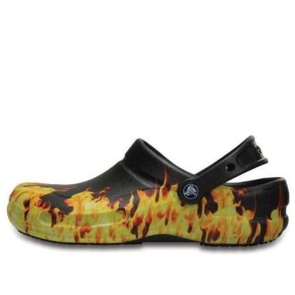 Crocs Bistro Graphic Clogs “Yellow Black” 204044-001