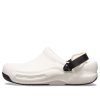 Crocs Bistro Pro Literide Clogs “White Black Orange” 205669-100