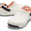 Crocs Bistro Pro Literide Clogs “White Black Orange” 205669-100
