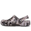Crocs Classic Bleach Dye Clogs “Black White” 207326-001