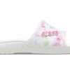 Crocs Classic Bleach Dye Slides “White Pink” 207411-94S