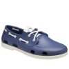 Crocs Classic Boat Shoes “Blue White” 206338-46K