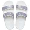 Crocs Classic Casual Fashion Unisex Silver Slippers 207769-90H