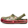 Crocs Classic Clog Beach Sandals Green Pink 205579-3S9 Crocs Classic Clog Beach Sandals Green Pink 205579-3S9