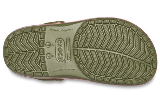 Crocs Classic Clog Beach Sandals Green Pink 205579-3S9 Crocs Classic Clog Beach Sandals Green Pink 205579-3S9