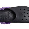 Crocs Classic Clog Black Purple Sandals “Black Purple” 206340-09V Crocs Classic Clog Black Purple Sandals “Black Purple” 206340-09V