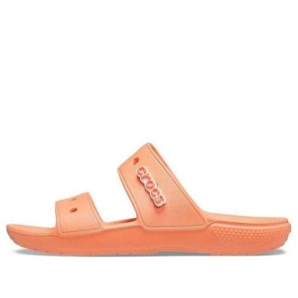 Crocs Classic Clog Cozy Unisex Red Slippers 206761-83E