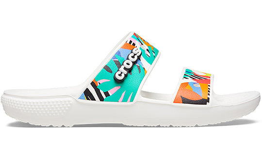 Crocs Classic Clog Cozy Unisex White Multi-Color Slippers “White” 207856-94S Crocs Classic Clog Cozy Unisex White Multi-Color Slippers “White” 207856-94S