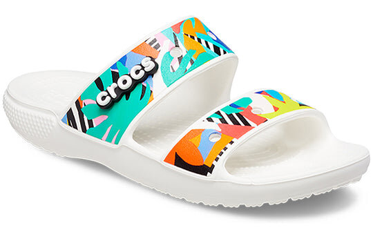 Crocs Classic Clog Cozy Unisex White Multi-Color Slippers “White” 207856-94S Crocs Classic Clog Cozy Unisex White Multi-Color Slippers “White” 207856-94S