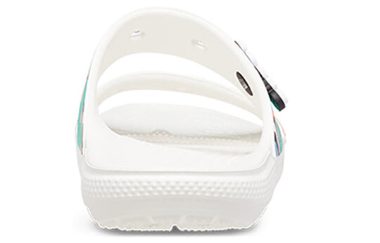 Crocs Classic Clog Cozy Unisex White Multi-Color Slippers “White” 207856-94S Crocs Classic Clog Cozy Unisex White Multi-Color Slippers “White” 207856-94S