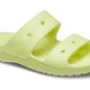 Crocs Classic Clog Cozy Unisex Yellow Slippers 206761-75U