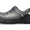 Crocs Classic Clog Crocs Stay Warm Wear-Resistant Sports Unisex Black Sandals 16244-060