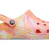 Crocs Classic Clog Marble Beach Sports Unisex Red Multi-Color Sandals “Red” 206867-83F