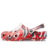 Crocs Classic Clog Marble Beach Sports Unisex Red White Sandals “Red White” 206867-884