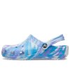 Crocs Classic Clog Marble Beach Sports Unisex White Blue Sandals “White Blue” 206867-1FK