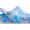 Crocs Classic Clog Marble Beach Sports Unisex White Blue Sandals “White Blue” 206867-1FK