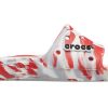 Crocs Classic Clog Marble Beach Unisex Red White Slippers “Red White” 206879-884