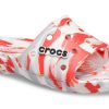 Crocs Classic Clog Marble Beach Unisex Red White Slippers “Red White” 206879-884