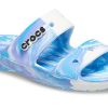 Crocs Classic Clog Marble Beach Unisex White Blue Slippers “White Blue” 207701-1FK