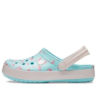 Crocs Classic Clog Pattern Crocs Beach ice blue Sandals 205579-4IU