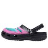Crocs Classic Clog Pocket Sandals Black Pink 206612-0I8
