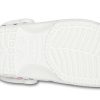 Crocs Classic Clog Printing Sandals White Blue 206053-94S Crocs Classic Clog Printing Sandals White Blue 206053-94S