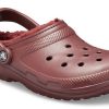 Crocs Classic Clog Sports Unisex Wine Red Sandals 203591-60U