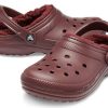 Crocs Classic Clog Sports Unisex Wine Red Sandals 203591-60U
