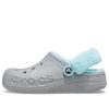 Crocs Classic clog Stay Warm Fleece Lined Shoe Unisex Gray Blue 206633-0IG