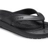Crocs Classic Cozy Non-Slip Flip-Flops Unisex Black 206119-001