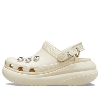 Crocs Classic Crush Punk Clogs “Bone” 208219-2Y2