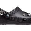 Crocs Classic Feel The Positivity Casual Unisex Black Sandals 207571-001