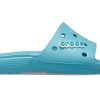 Crocs Classic Flat Sandals Unisex Denim Blue 206121-4ST