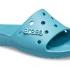 Crocs Classic Flat Sandals Unisex Denim Blue 206121-4ST