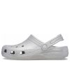 Crocs Classic Glitter Clogs “Silver” 205942-0IC