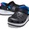 Crocs Classic Hiker Clog Sports Black Blue Red Sandals “Black Blue Red” 206772-001