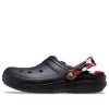 Crocs Classic Lined Camo Clog “Black & Red” 208047-063