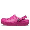Crocs Classic Lined Clog Sports Unisex Purple Red Sandals 203591-6SV