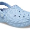 Crocs Classic Lined Geometric Clogs “Blue” 210069-4NS