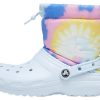 Crocs Classic Lined Neo Puff Boots “Tie Dye Mineral Blue” 207328-002